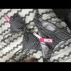 Target gingham bikini (size small)